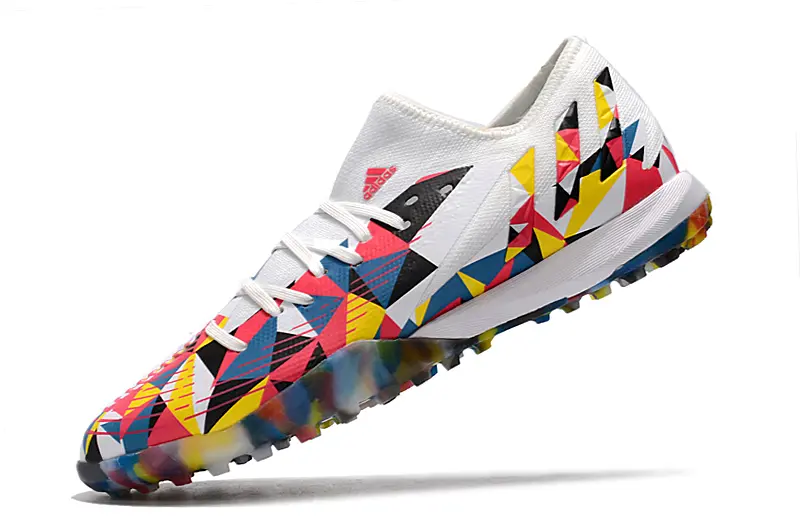Adidas Predator Edge.3 TF - White/Bold Pink/Graphic Yellow
