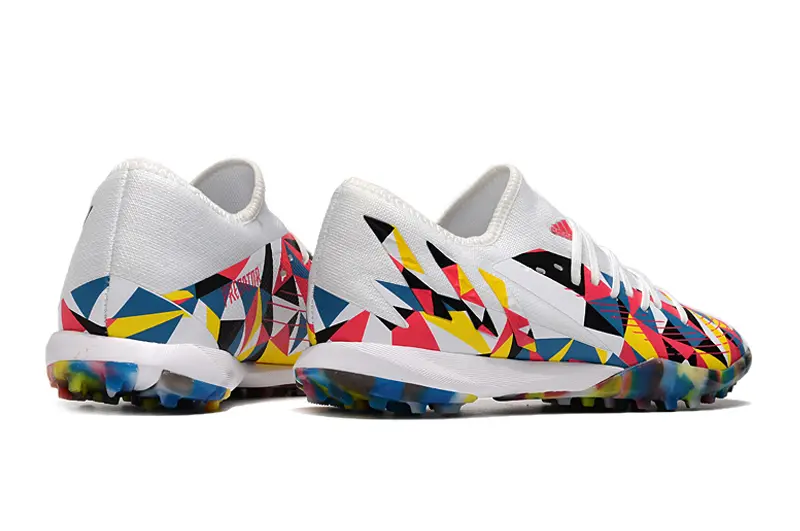 Adidas Predator Edge.3 TF - White/Bold Pink/Graphic Yellow