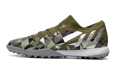 Adidas Predator Edge.3 TF - Olive/Camouflage Green/Metallic Silver