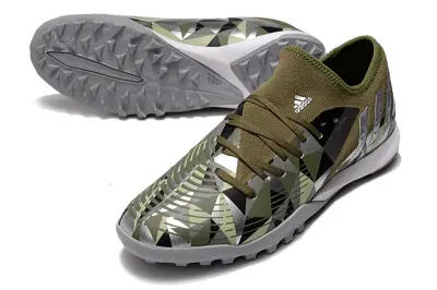 Adidas Predator Edge.3 TF - Olive/Camouflage Green/Metallic Silver
