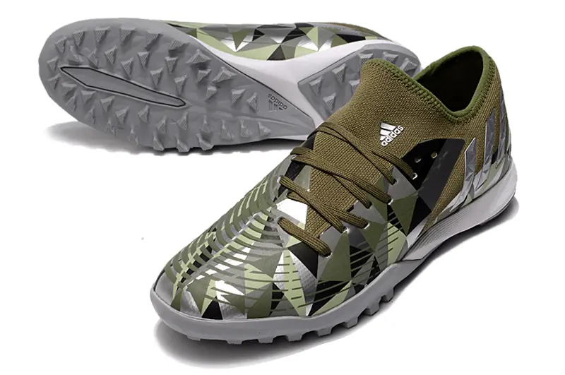 Adidas Predator Edge.3 TF - Olive/Camouflage Green/Metallic Silver
