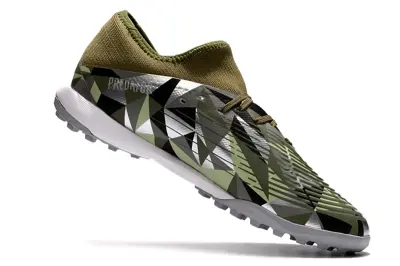 Adidas Predator Edge.3 TF - Olive/Camouflage Green/Metallic Silver