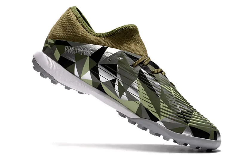 Adidas Predator Edge.3 TF - Olive/Camouflage Green/Metallic Silver