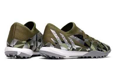 Adidas Predator Edge.3 TF - Olive/Camouflage Green/Metallic Silver