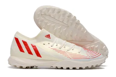 Adidas Predator Edge.3 TF - White/Scarlet Red/Soft Ivory
