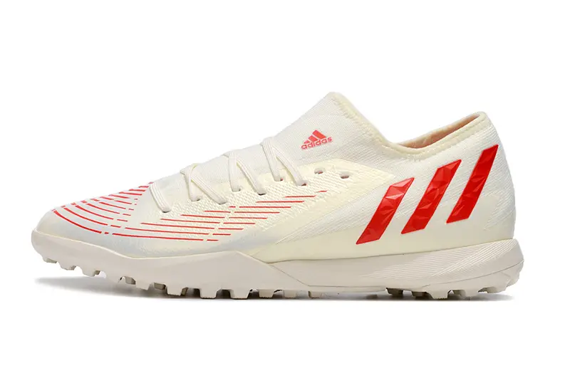 Adidas Predator Edge.3 TF - White/Scarlet Red/Soft Ivory