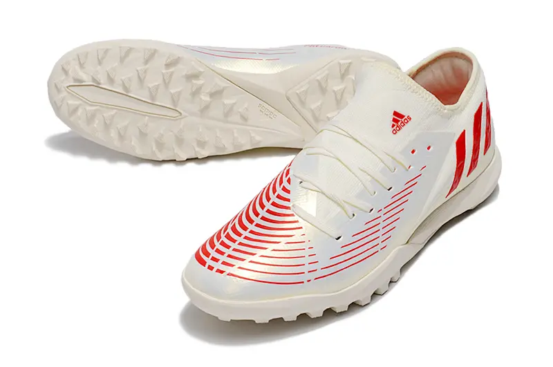 Adidas Predator Edge.3 TF - White/Scarlet Red/Soft Ivory