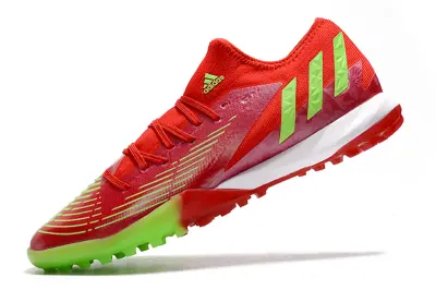 Adidas Predator Edge.3 TF - Red/Electric Lime/Crimson