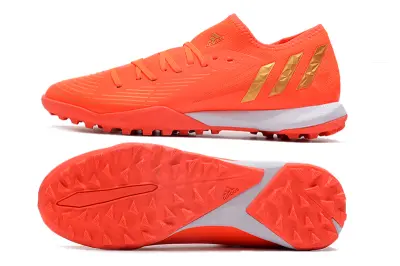 Adidas Predator Edge.3 TF - Orange/Vibrant Orange/Gold Accents