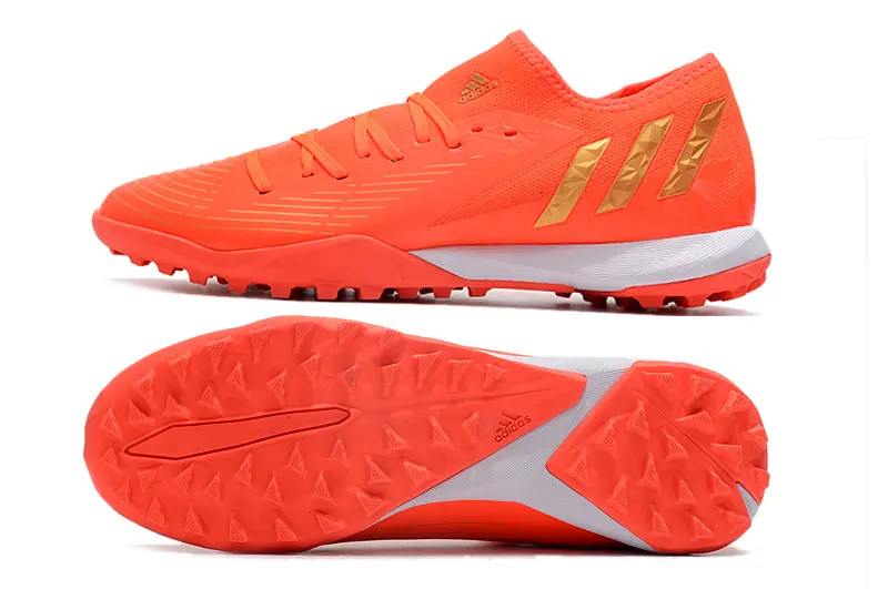 Adidas Predator Edge.3 TF - Orange/Vibrant Orange/Gold Accents