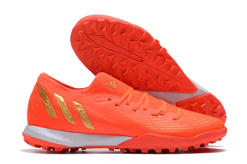 Adidas Predator Edge.3 TF - Orange/Vibrant Orange/Gold Accents