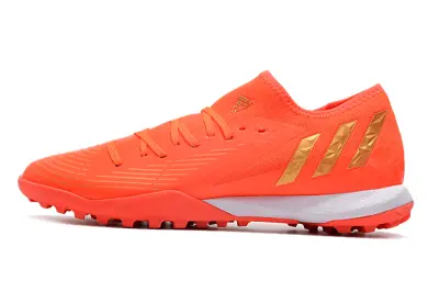 Adidas Predator Edge.3 TF - Orange/Vibrant Orange/Gold Accents