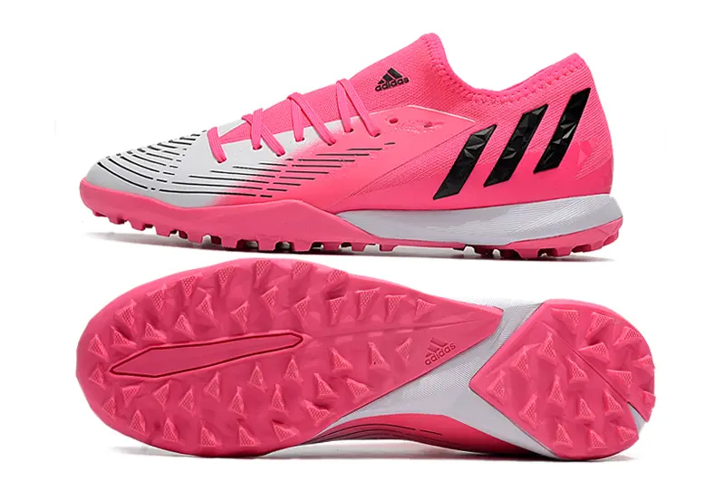 Adidas Predator Edge.3 TF - Pink/Bright Pink/Metallic Silver