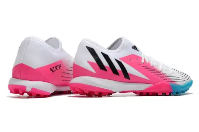 Adidas Predator Edge.3 TF - White/Electric Pink/Cyan Blue