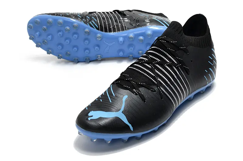 Puma Future Z 1.1 MG - Black/Electric Blue/Charcoal Gray