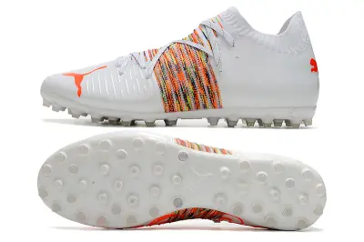 Puma Future Z 1.1 MG - White/Neon Orange/Bright Multicolor