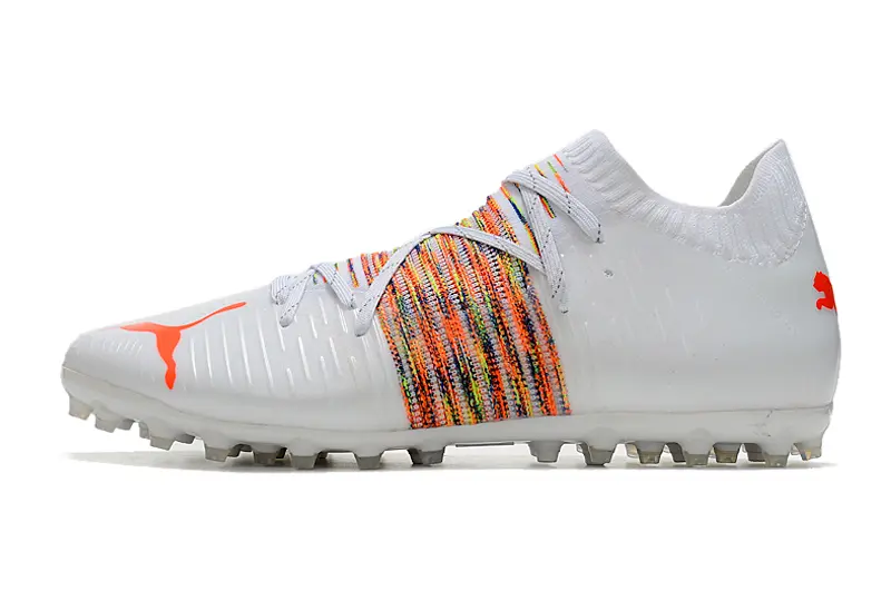 Puma Future Z 1.1 MG - White/Neon Orange/Bright Multicolor