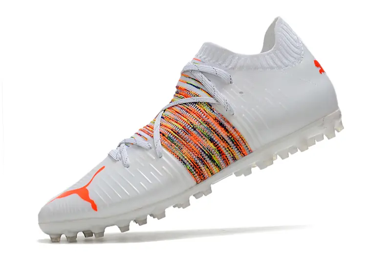 Puma Future Z 1.1 MG - White/Neon Orange/Bright Multicolor
