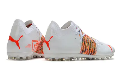 Puma Future Z 1.1 MG - White/Neon Orange/Bright Multicolor