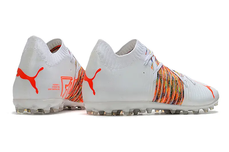 Puma Future Z 1.1 MG - White/Neon Orange/Bright Multicolor