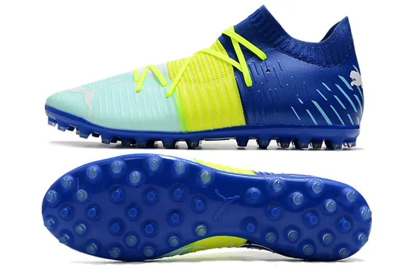 Puma Future Z 1.1 MG - Blue/Electric Yellow/Seafoam Green
