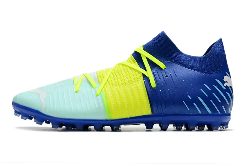 Puma Future Z 1.1 MG - Blue/Electric Yellow/Seafoam Green