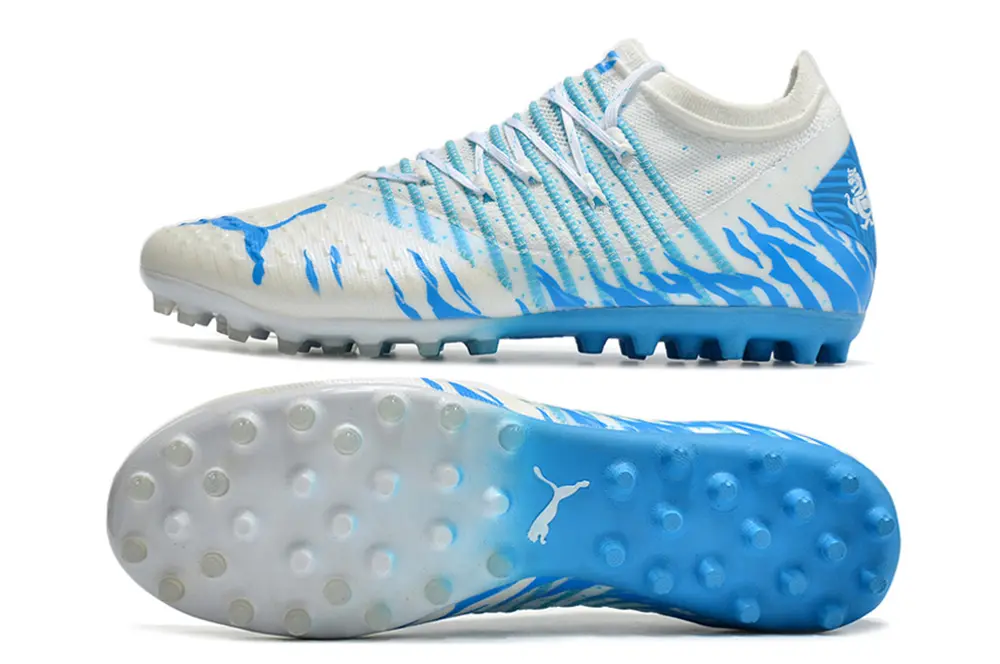 Puma Future Z 1.1 MG - White/Sky Blue/Turquoise Blue