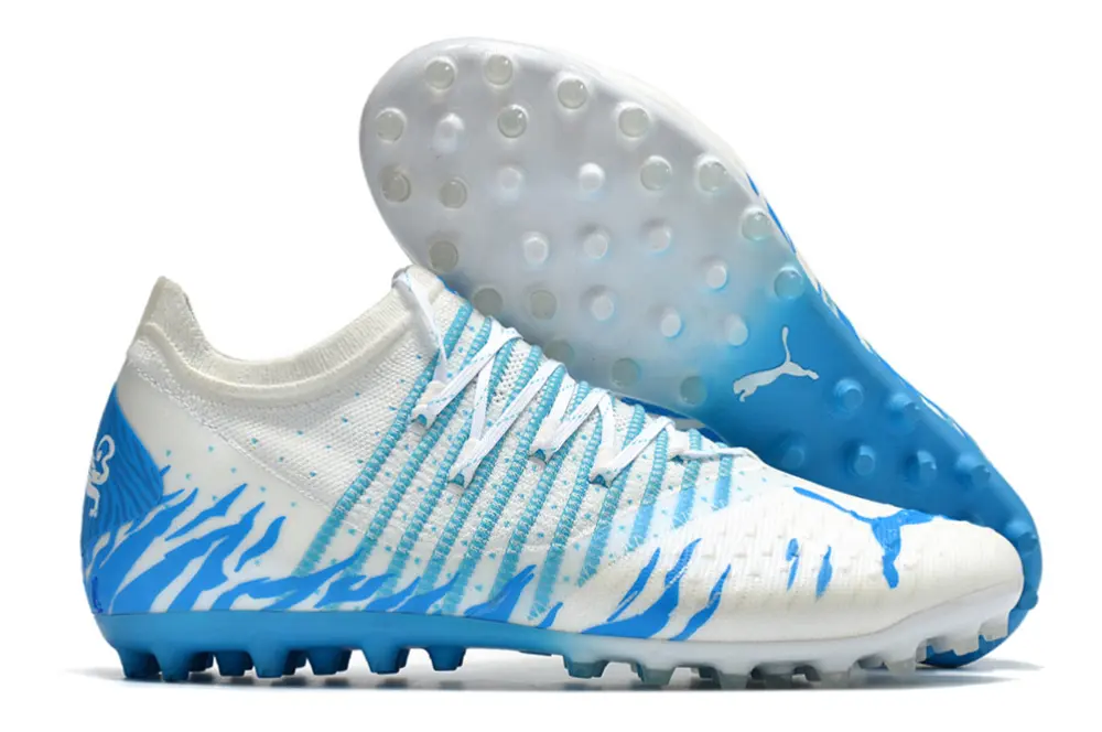 Puma Future Z 1.1 MG - White/Sky Blue/Turquoise Blue