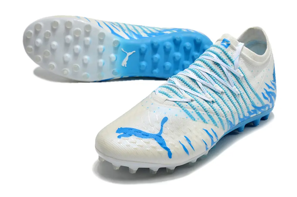 Puma Future Z 1.1 MG - White/Sky Blue/Turquoise Blue