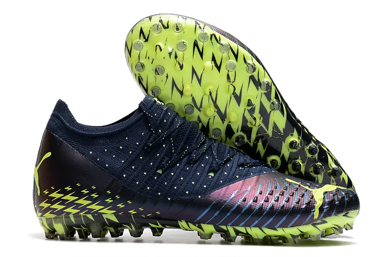Puma Future Z 1.1 MG - Navy/Electric Green/Purple Flash