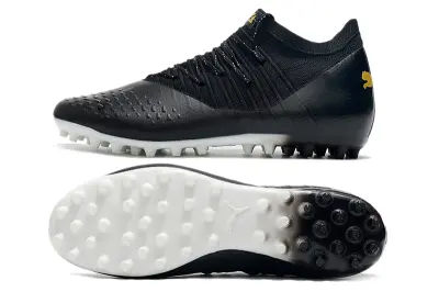 Puma Future Z 1.1 MG - Black/Gold Accents/White Outsole