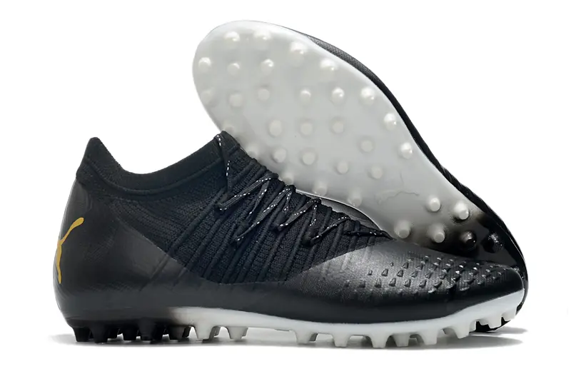 Puma Future Z 1.1 MG - Black/Gold Accents/White Outsole