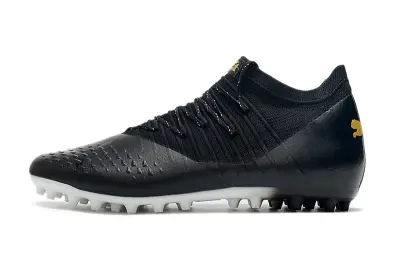 Puma Future Z 1.1 MG - Black/Gold Accents/White Outsole