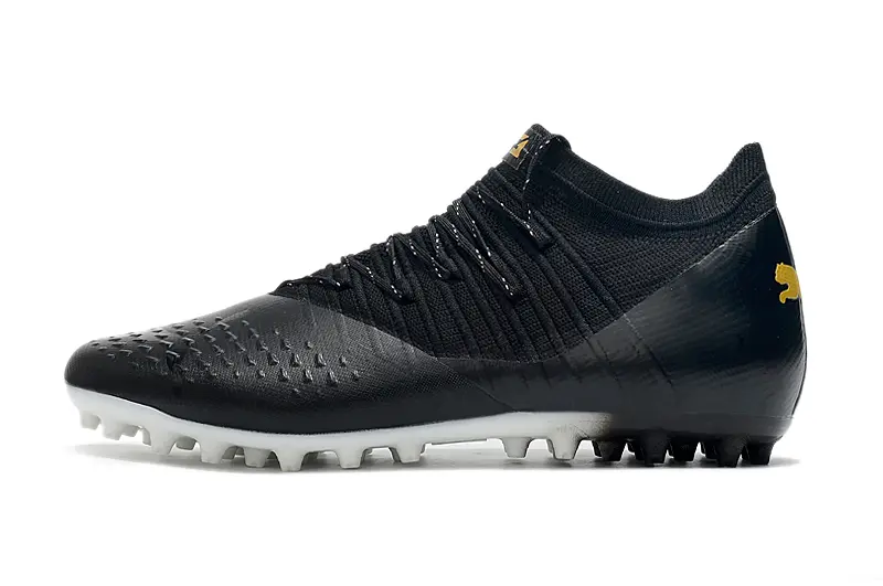 Puma Future Z 1.1 MG - Black/Gold Accents/White Outsole