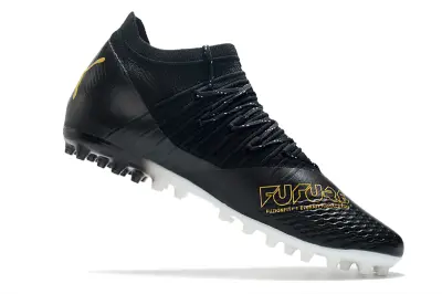 Puma Future Z 1.1 MG - Black/Gold Accents/White Outsole