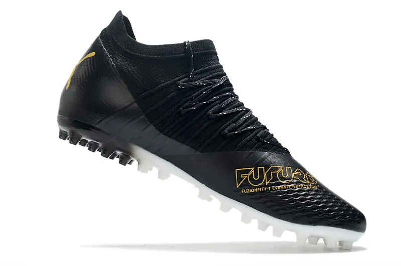 Puma Future Z 1.1 MG - Black/Gold Accents/White Outsole