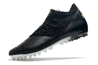 Puma Future Z 1.1 MG - Black/Gold Accents/White Outsole