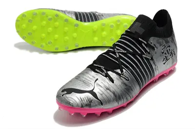 Puma Future Z 1.1 MG - Gray/Pink/Black