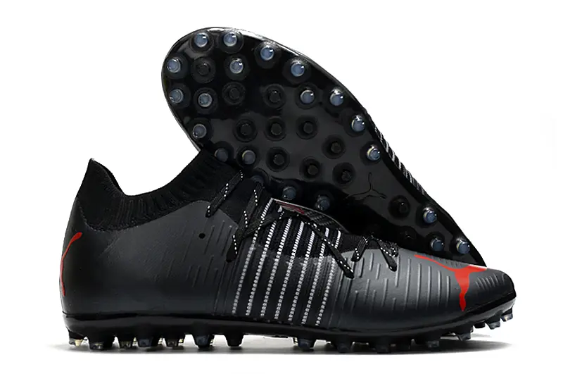 Puma Future Z 1.1 MG - Black/Crimson Red/Metallic Silver