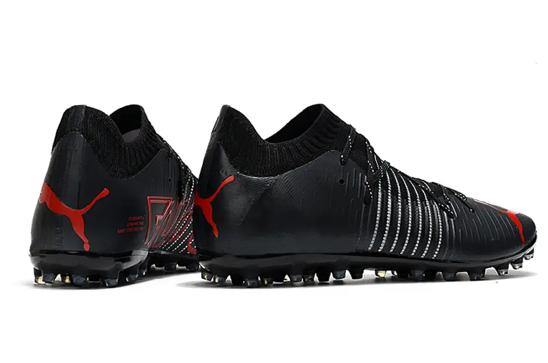 Puma Future Z 1.1 MG - Black/Crimson Red/Metallic Silver