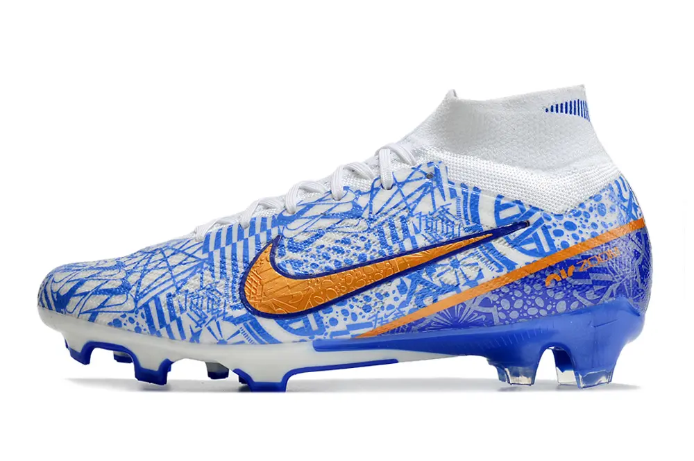 CR7 x Nike Air Zoom Mercurial Superfly 9 Elite FG - Blue/Vibrant Blue/Orange Blaze