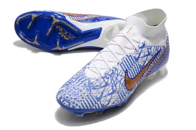 CR7 x Nike Air Zoom Mercurial Superfly 9 Elite FG - Blue/Electric Blue/Gold Accent