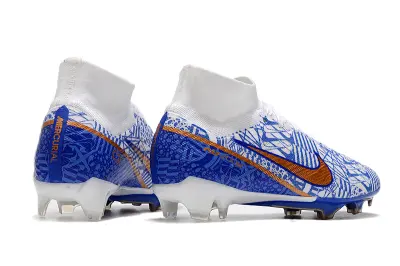 CR7 x Nike Air Zoom Mercurial Superfly 9 Elite FG - Blue/Electric Blue/Gold Accent