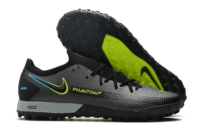 Nike Phantom GT Pro TF - Black/Electric Yellow/Charcoal Grey