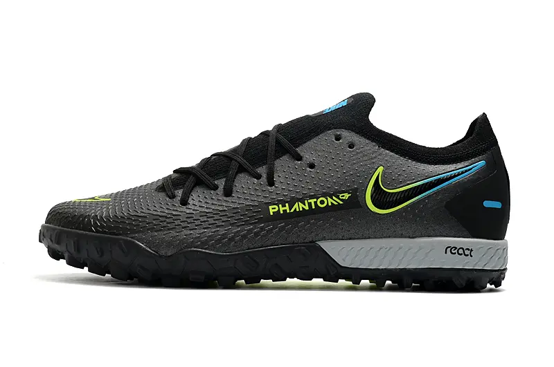 Nike Phantom GT Pro TF - Black/Electric Yellow/Charcoal Grey