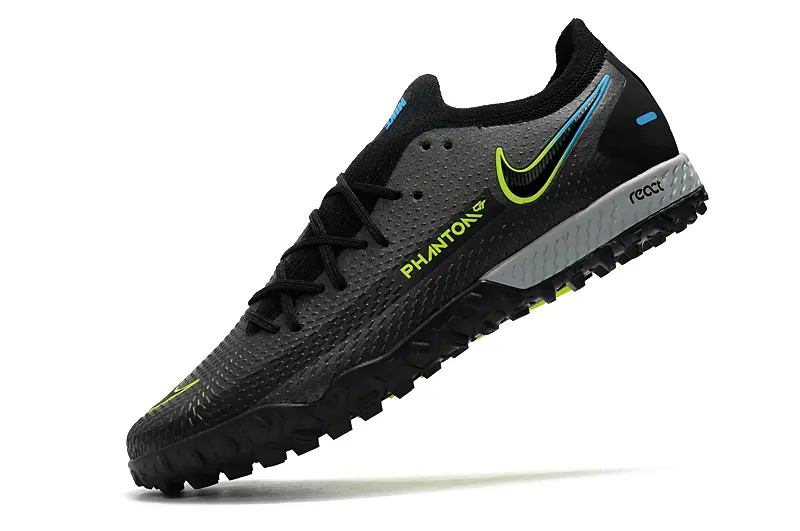 Nike Phantom GT Pro TF - Black/Electric Yellow/Charcoal Grey