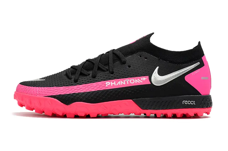 Nike Phantom GT Pro TF - Black/Electric Pink/Charcoal Gray