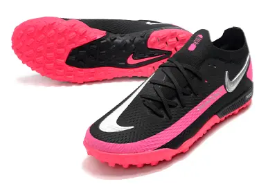 Nike Phantom GT Pro TF - Black/Electric Pink/Charcoal Gray