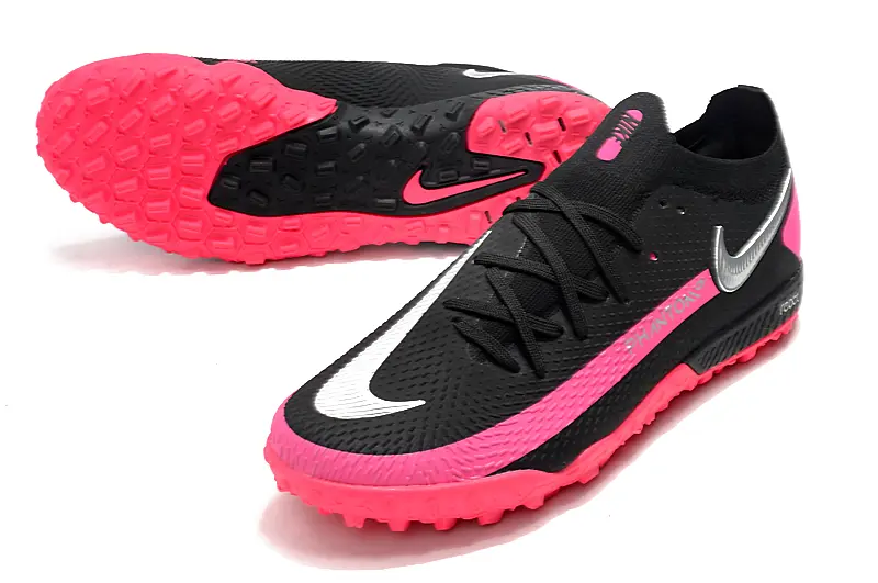 Nike Phantom GT Pro TF - Black/Electric Pink/Charcoal Gray