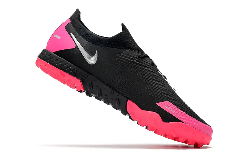 Nike Phantom GT Pro TF - Black/Electric Pink/Charcoal Gray